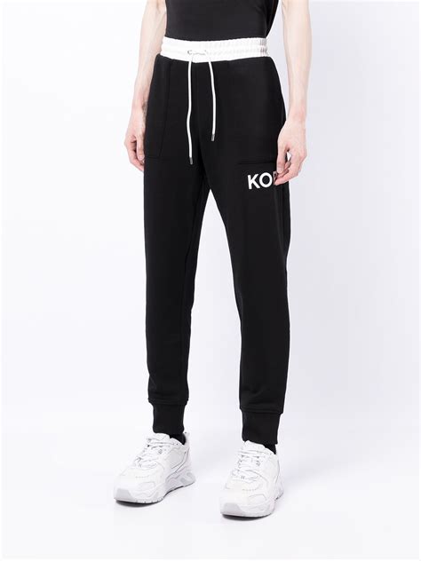 michael kors logo tracksuit bottoms.